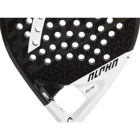 Raquette Padel HEAD Graphene 360+ ALPHA ELITE Noir / Blanc (370 g) 2022