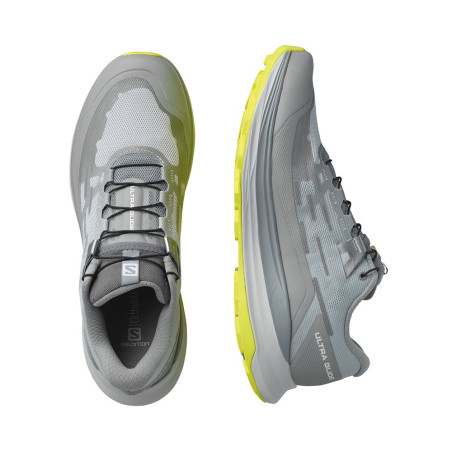 Chaussures Running SALOMON Homme ULTRA GLIDE Gris / Jaune AH 2021