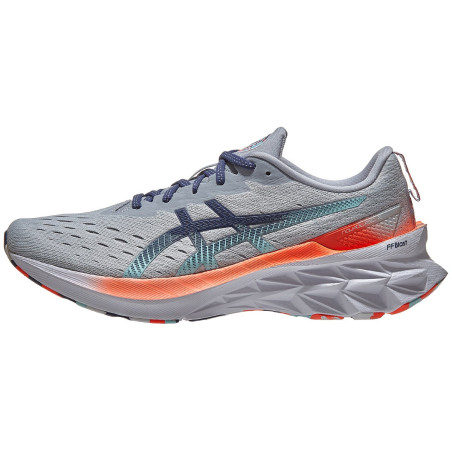 Chaussures Running ASICS Homme NOVABLAST 2 Gris / Bleu / Orange AH 2021