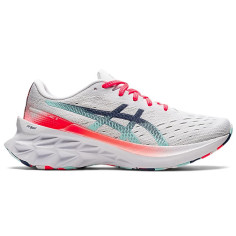 Chaussures Running ASICS Femme NOVABLAST Blanc / Fushia /...