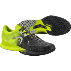 Chaussures HEAD Homme SPRINT PRO 3.0 SF Noir / Vert Fluo... 2