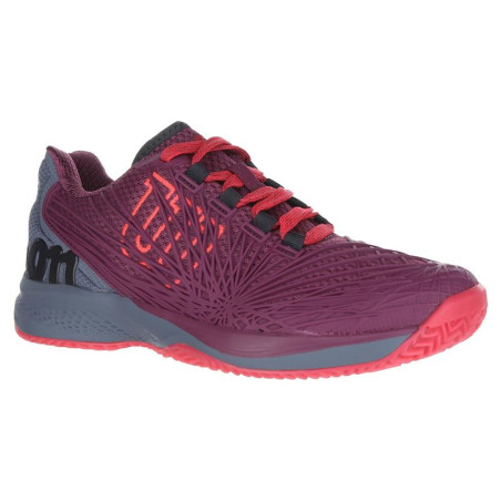 Chaussures WILSON Femme Kaos 2.0 Toutes Surfaces Violet / Bleu / Rose AH 2019
