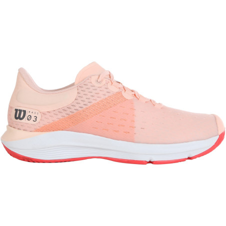Chaussures WILSON Femme Kaos 3.0 CLAY Saumon  PE 2020