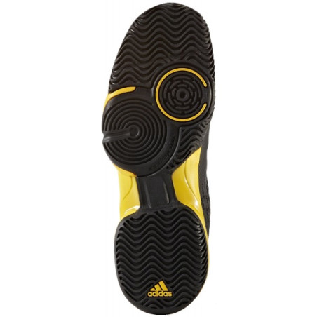 Chaussures ADIDAS Junior Barricade xJ Noir / Jaune AH 2017
