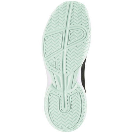 Chaussures ADIDAS Junior Adizero Club K Noir / Blanc / Turquoise PE 2020