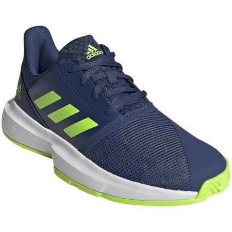 Chaussures ADIDAS Junior CourtJam xJ Marine / Vert AH 2020