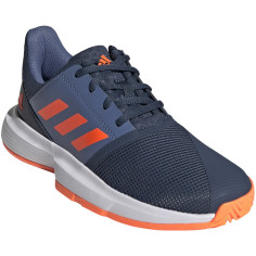 Chaussures ADIDAS Junior COURTJAM xJ Marine / Orange PE 2021