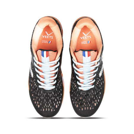 Chaussures Running VEETS Femme INSIDE MIF1 Noir / Saumon  PE 2021