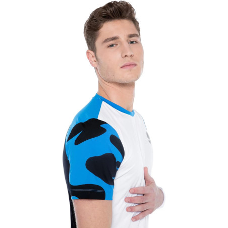 T-Shirt HYDROGEN Homme TECH CAMO Bleu / Blanc / Noir 2021