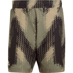 Short ADIDAS Homme PRINTED Short Kaki / Noir AH 2021