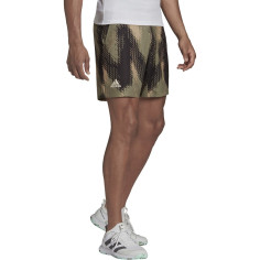 Short ADIDAS Homme PRINTED Short Kaki / Noir AH 2021 2