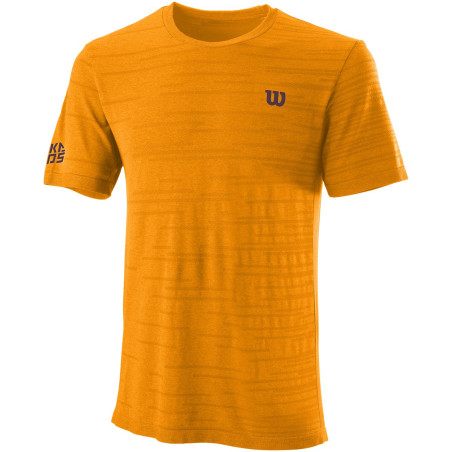 T-Shirt WILSON Homme KAOS RAPIDE SMLS CREW Orange PE 2021