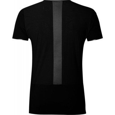 Tee shirt ASICS Homme Gel Cool SS Top Noir PE 2018