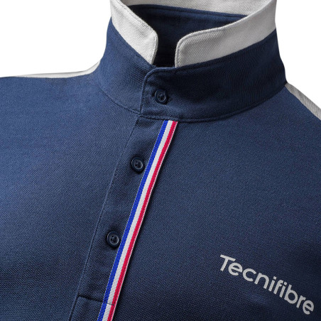 Polo TECNIFIBRE Homme Piqué Marine PE 2021