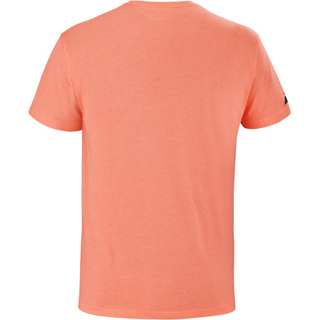 T-Shirt BABOLAT Homme EXERCICE BIG FLAG Tee Corail / Noir 2021