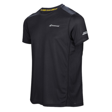 T-Shirt BABOLAT Homme Core Flag Club Tee Noir 2017