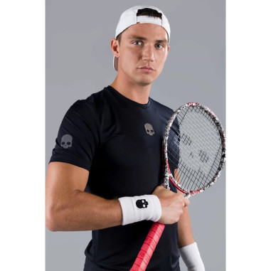 T-Shirt HYDROGEN Homme BASIC TECH Noir / Gris 2022