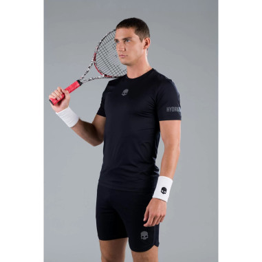 T-Shirt HYDROGEN Homme BASIC TECH Noir / Gris 2022