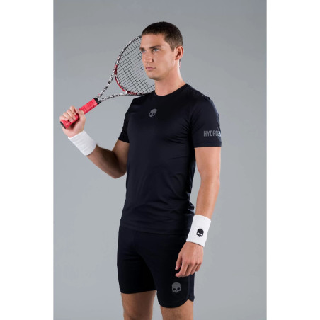 T-Shirt HYDROGEN Homme BASIC TECH Noir / Gris 2022