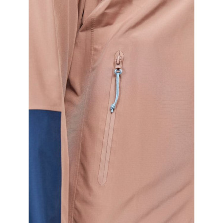 Veste à capuche Running CRAFT Femme PRO TRAIL HYDRO JKT Marron / Violet AH 2022