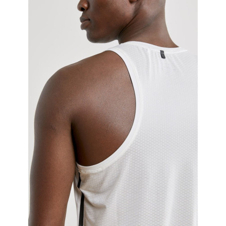 Débardeur Running CRAFT Homme Vent Mesh Singlet Blanc PE 2020