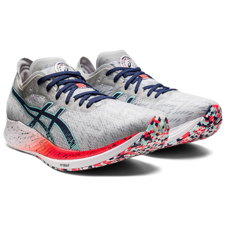 Chaussures Running ASICS Homme MAGIC SPEED Gris / Orange AH 2021