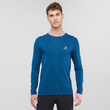 T-Shirt Running Manche longue SALOMON Homme...