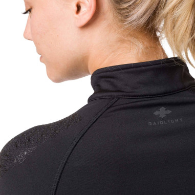 Veste demi-zippée Running RAIDLIGHT Femme...