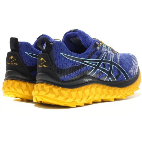 Chaussures Running ASICS Homme TRABUCO MAX Bleu Violet / Jaune AH 2021