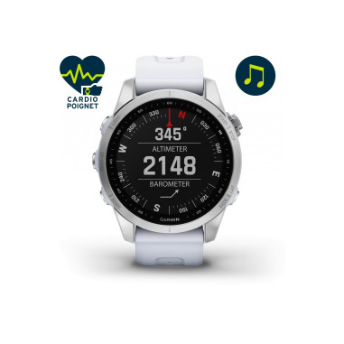 Montre GARMIN FENIX 7 S Blanc 2022