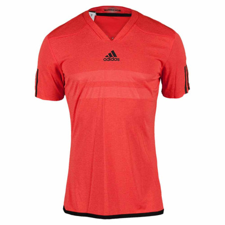 T-Shirt ADIDAS Barricade Climachill Tee Rouge PE 2015