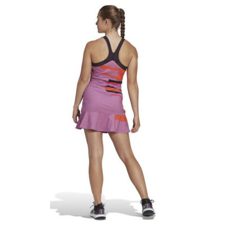 Robe ADIDAS Femme avec Shorty NY Y-DRESS Violet / Orange / Rose / Noir AH 2022