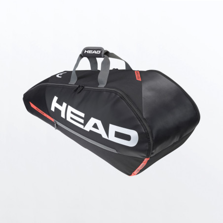 Sac de Tennis HEAD TOUR TEAM 6R Noir / Rouge PE 2022