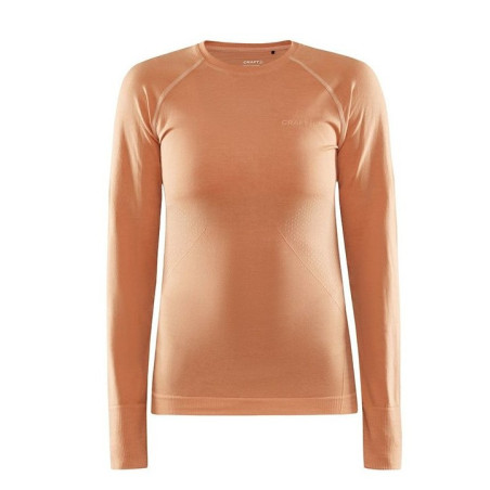 T-SHIRT MANCHES LONGUES CRAFT FEMME DRY ACTIVE COMFORT ORANGE AH 2022