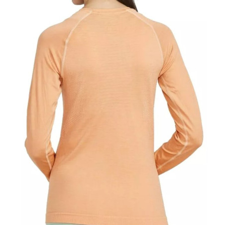 T-SHIRT MANCHES LONGUES CRAFT FEMME DRY ACTIVE COMFORT ORANGE AH 2022