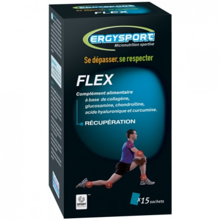 Boisson ERGYSPORT RECUPERATION - FLEX  15 Sachets 5.5g