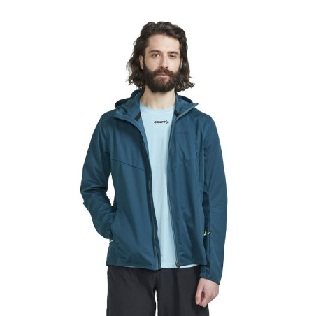 Veste à capuche Running CRAFT Homme ADV ESSENCE HYDRO JACKET Vert AH 2022