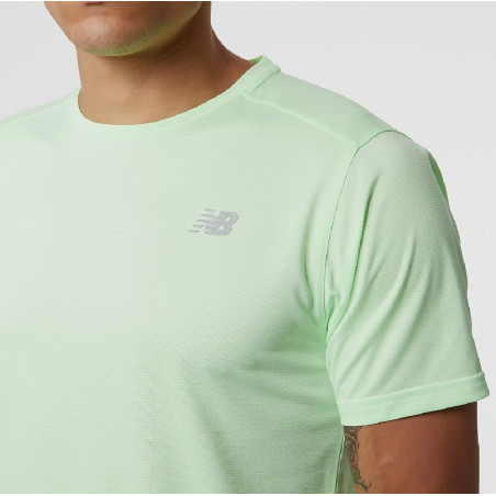 T-Shirt Running NEW BALANCE Homme ACCELERATE Vert PE 2022