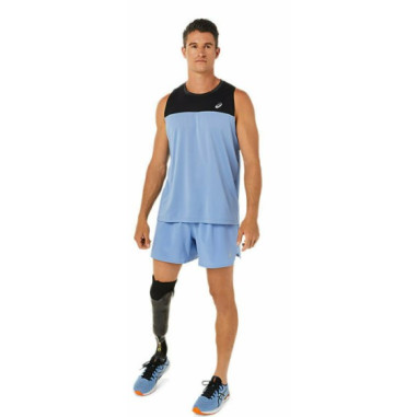 Short Running ASICS Homme ROAD 5IN Bleu PE 2021