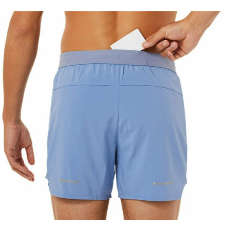 Short Running ASICS Homme ROAD 5IN Marine PE 2021