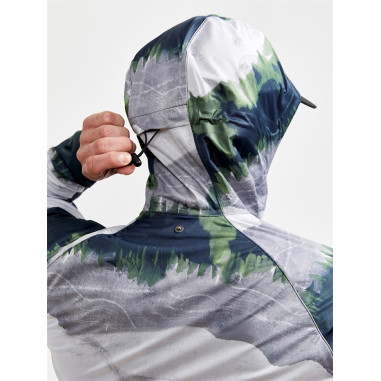 Veste à capuche Running CRAFT Homme Zippée...