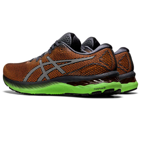 Chaussures Running ASICS Homme GEL-NIMBUS 23 LITE SHOW Orange / Vert AH 2021