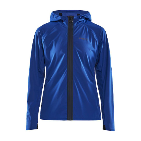 Veste à capuche Running CRAFT Femme Zippée Hydro Jacket Bleu AH 2019