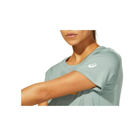 T-Shirt Running ASICS Femme SAKURA ASICS SS TOP Kaki PE 2021