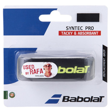 Grip BABOLAT SYNTEC PRO Noir / Jaune