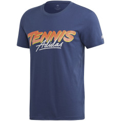 T-Shirt ADIDAS Garçon GRAPHIC Tee Junior Bleu / Orange /...