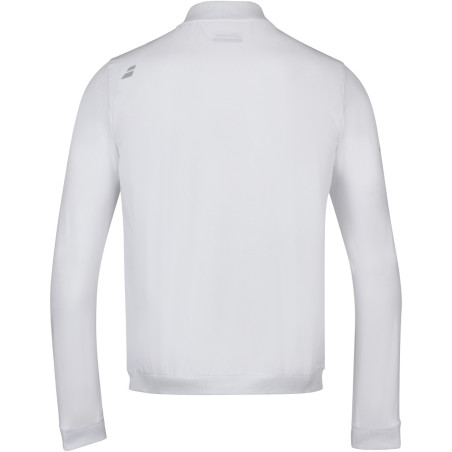 Veste à capuche BABOLAT Garçon PLAY Jacket Junior Blanc 2020
