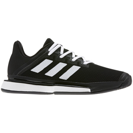 Chaussures ADIDAS Femme SoleMatch Bounce Terre Battue Noir / Blanc PE 2020