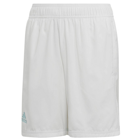 Short ADIDAS Garçon B PARLEY Blanc / Turquoise Open d'Australie PE 2019