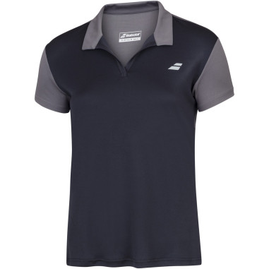 Polo BABOLAT Femme PLAY Noir PE 2020